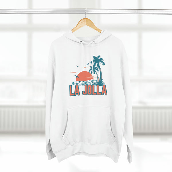 Premium La Jolla, California Hoodie - Palm Tree Unisex Sweatshirt