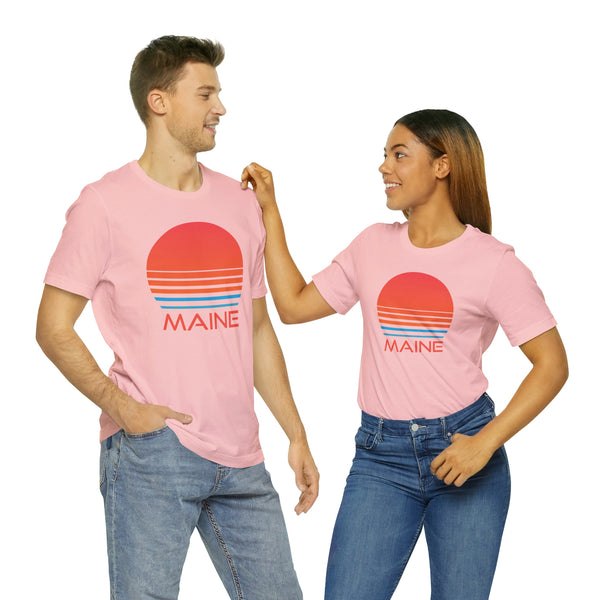 Maine T-Shirt - Retro 80s Unisex Maine Shirt