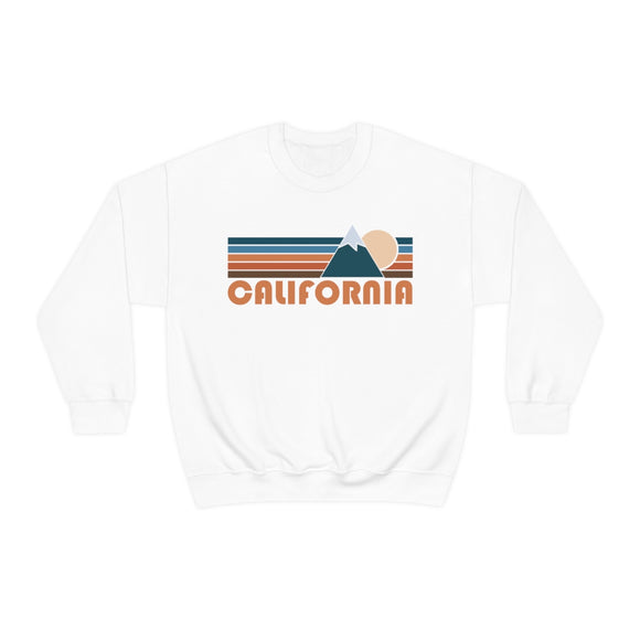 California Sweatshirt - Retro Mountain Unisex