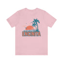 Encinitas, California T-Shirt - Retro Palm Tree & Beach Unisex Encinitas Shirt-65