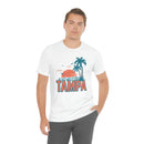 Tampa, Florida T-Shirt - Retro Palm Tree & Beach Unisex Tampa Shirt-14