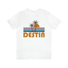 Destin, Florida T-Shirt - Retro Palm Tree Unisex Destin Shirt