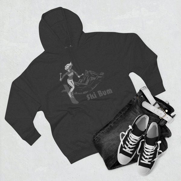Premium Ski Bum Hoodie - Retro Unisex Sweatshirt