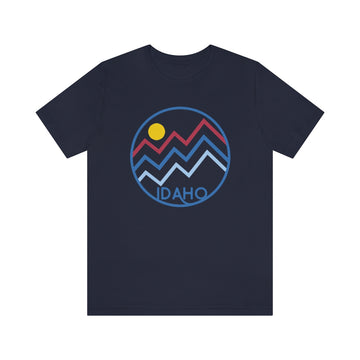 Buy navy Idaho T-Shirt - Retro Unisex Idaho T Shirt