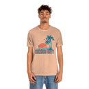 Mexico City, Mexico T-Shirt - Retro Palm Tree & Beach Unisex Mexico City Shirt-28