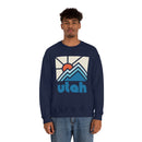 Utah Sweatshirt - Minimal Mountain Unisex-27