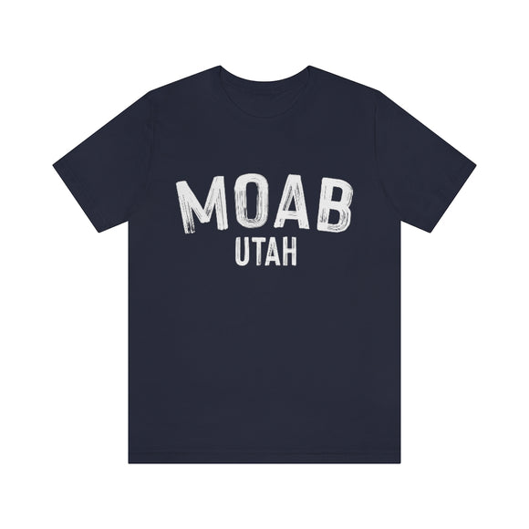 Moab, Utah Shirt - Paint Text Unisex Moab T-Shirt