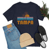 Tampa, Florida T-Shirt - Retro Palm Tree Unisex Tampa Shirt