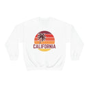 California Sweatshirt - Unisex Retro Palm Tree California Crewneck Sweatshirt-1
