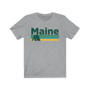 Maine T-Shirt - Retro Camping Adult Unisex Maine T Shirt-6