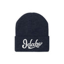 Idaho Beanie - Adult Hand Lettered Embroidered Idaho Knit Hat-9