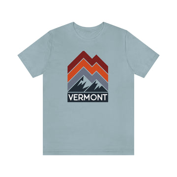 Vermont T-Shirt - Retro Mountain Unisex Vermont Shirt