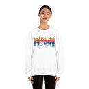 Jackson Hole, Wyoming Sweatshirt - Mountain & Birds Unisex-2