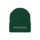 Montana Knit Beanie - Adult Embroidered Snowflake Montana Knit Hat-13