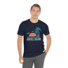 Jekyll Island, Georgia T-Shirt - Retro Palm Tree & Beach Unisex Jekyll Island Shirt