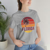Florida T-Shirt - Retro Palm Tree Unisex Florida Shirt