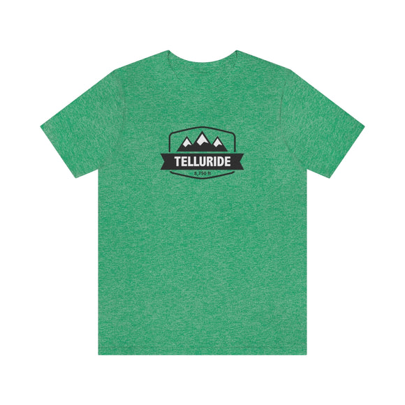 Telluride, Colorado T-Shirt - Altitude Badge Unisex Telluride Shirt