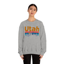 Utah Sweatshirt - Mountain & Birds Unisex-18