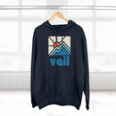 Premium Vail, Colorado Hoodie - Min Mountain Unisex Sweatshirt-3