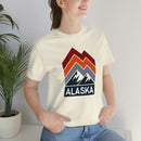 Alaska T-Shirt - Retro Mountain Unisex Alaska Shirt-33