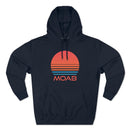 Premium Moab, Utah Hoodie - Retro 80s Unisex Sweatshirt-9