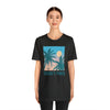 Torrey Pines, California T-Shirt - Retro Palm Tree & Beach Unisex Torrey Pines Shirt