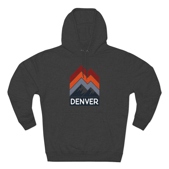 Premium Denver, Colorado Hoodie - Retro Unisex Sweatshirt