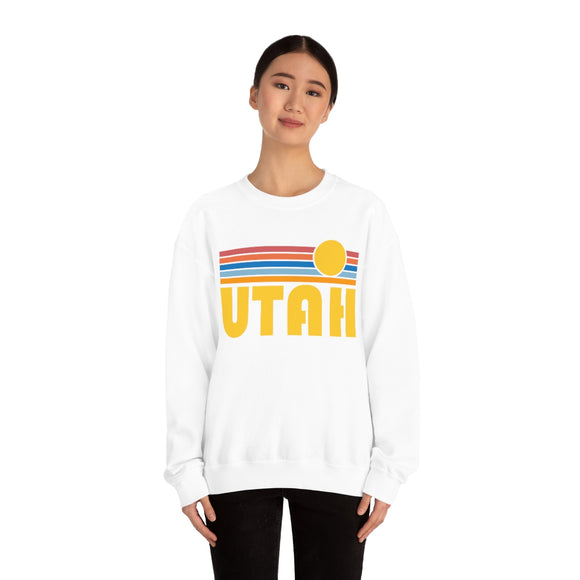 Utah Sweatshirt - Retro Sunrise Unisex
