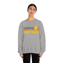 Lake Tahoe, California Sweatshirt - Retro Sunrise Unisex-18