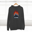 Premium Wyoming Hoodie - Retro Unisex Sweatshirt-9