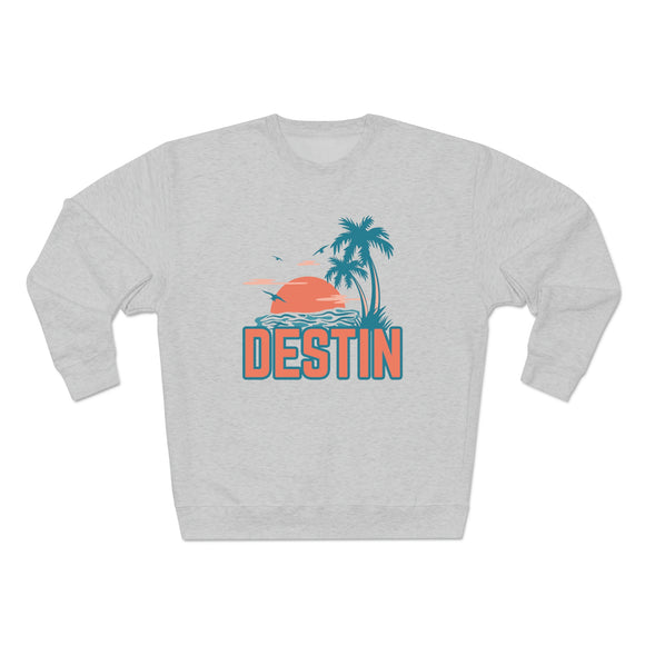 Premium Destin, Florida Sweatshirt - Unisex Premium Crewneck Sweatshirt