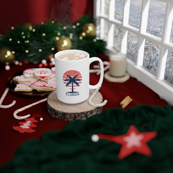 Florida Mug, Ceramic Florida Mug, Florida Coffee Mug
