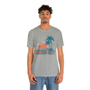 Mexico City, Mexico T-Shirt - Retro Palm Tree & Beach Unisex Mexico City Shirt-4