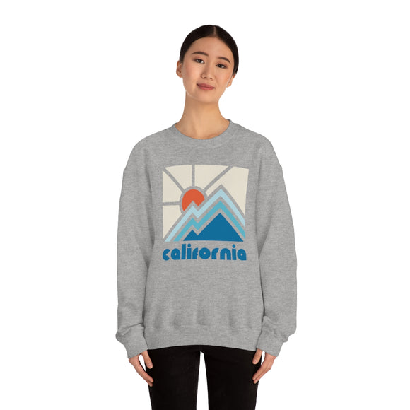 California Sweatshirt - Mountain & Sun Unisex