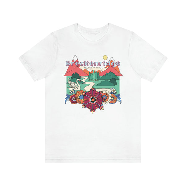 Breckenridge Shirt, Colorado Retro T-Shirt, Hippie Style Colorado tee, Breckenridge Mountain Shirt