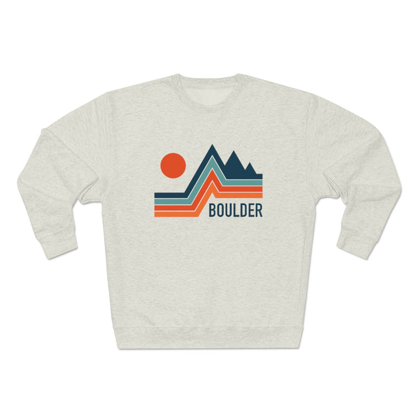 Premium Boulder, Colorado Hoodie - Retro Unisex Sweatshirt