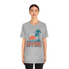 Irvine, California T-Shirt - Retro Palm Tree & Beach Unisex Irvine Shirt