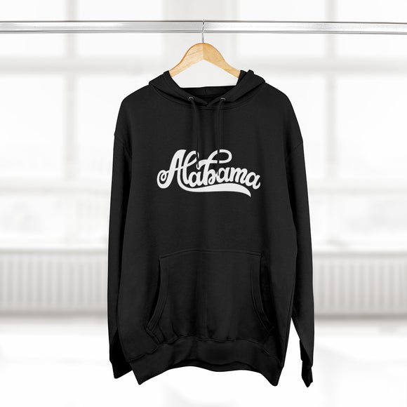 Premium Alabama Hoodie - Script Unisex Sweatshirt