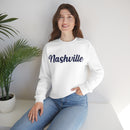 Nashville, Tennessee Sweatshirt - Script Unisex-6