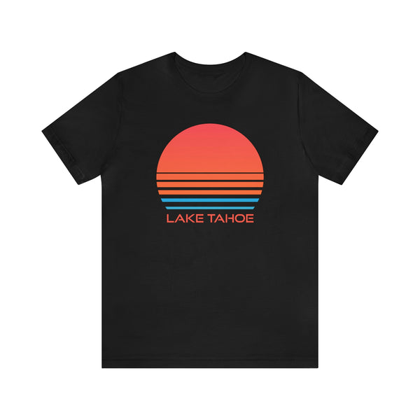 Lake Tahoe, California T-Shirt - Retro 80s Unisex Lake Tahoe Shirt