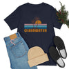 Clearwater, Florida T-Shirt - Retro Palm Tree Unisex Clearwater Shirt