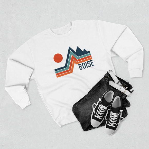 Premium Boise, Idaho Hoodie - Retro Unisex Sweatshirt