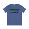 Steamboat T-Shirt - Retro Mountain Bike Adult Unisex Steamboat, Colorado T Shirt