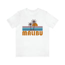 Malibu, California T-Shirt - Retro Palm Tree Unisex Malibu Shirt-10