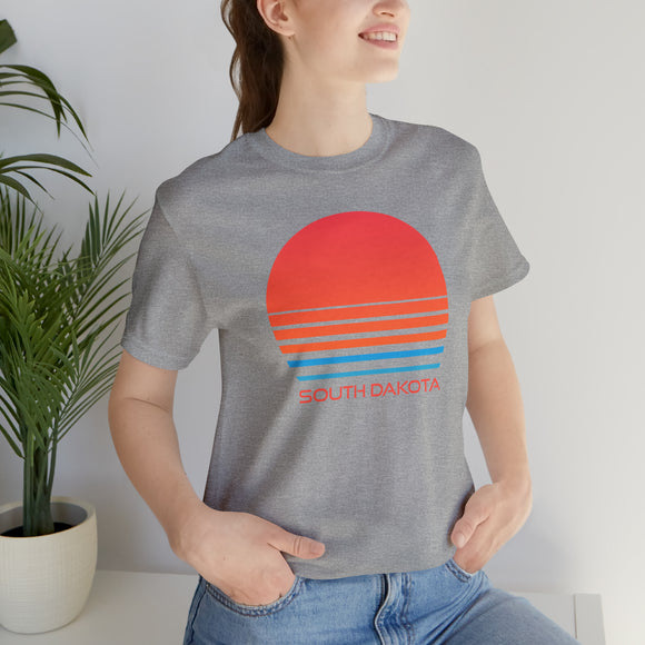 South Dakota T-Shirt - Retro 80s Unisex South Dakota Shirt