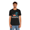 Southampton, New York T-Shirt - Retro Palm Tree & Beach Unisex Southampton Shirt-20