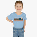 Chattanooga Baby Bodysuit - Retro Mountain Chattanooga, Tennessee Baby Bodysuit-3