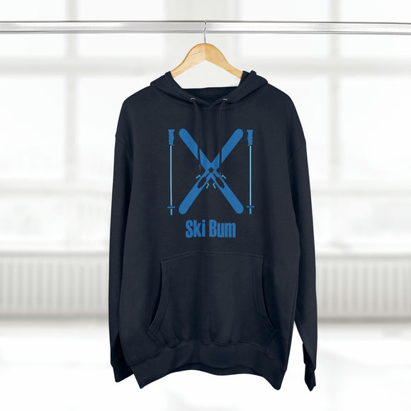 Premium Ski Bum Hoodie - Retro Unisex Sweatshirt