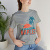 Naples, Florida T-Shirt - Retro Palm Tree & Beach Unisex Naples Shirt
