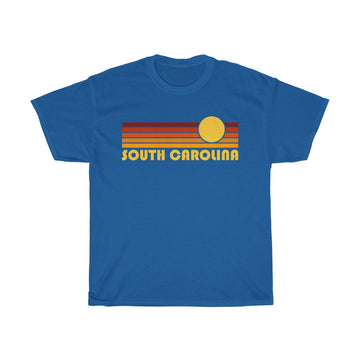 Buy royal South Carolina T-Shirt - Unisex Retro South Carolina Shirt